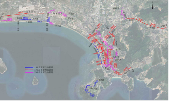 三亞市中心城區(qū)供水管網(wǎng)更新改造工程穩(wěn)步推進