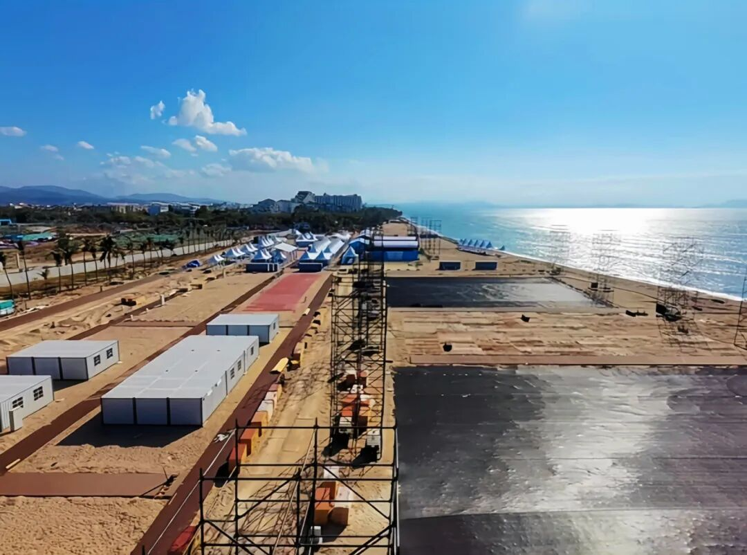 三亞環(huán)農(nóng)集團(tuán)：春節(jié)施工“不打烊”  重點(diǎn)項(xiàng)目建設(shè)跑出“加速度”